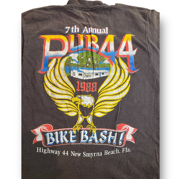 Vintage 1988 and 1991 Bike Week T-Shirts - Picture 4 of 15